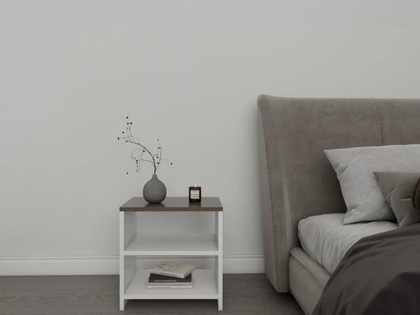 Mars Komodin Antrasitmeşe-Beyaz - Resim 3