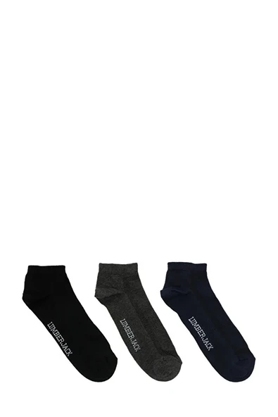 Lumberjack MB STREET 3LU 32PTK 5FX Siyah Erkek Çorap 101975958 - Resim 2