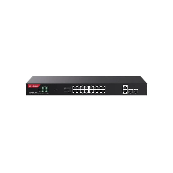 Ip-com G1120p-16-250w 16 Port Gıgabıt+2xgb Rj45/sfp Uplınk 230w Poe Rackmount Swıtch ürün görseli 1