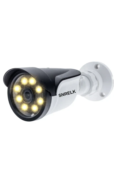 SNRELK HAMA 5536 WARM LIGHT 5MP LENS GECE RENKLİ 2'Lİ GÜVENLİK KAMERASI - Resim 5
