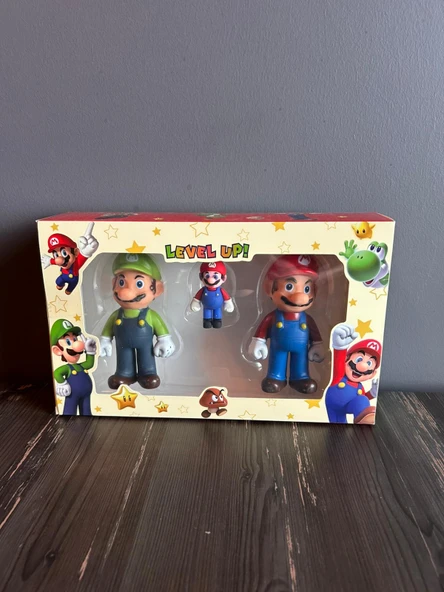 Süper Mario Kardeşler Anime Karakter Figür Oyuncak Seti ürün görseli 1