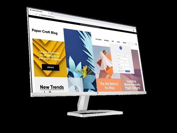 27 HP 527SW S5 94F46E9 5MS 100HZ HDMI VGA IPS - Resim 3