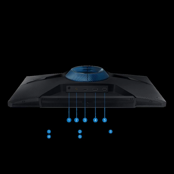 Samsung Ls24dg302euxuf, Odyssey, 24" 1ms, 180hz, Full Hd, Hdmı, Dp,  Pivot, Amd Freesync, Va Panel Gamıng Monitör - 5