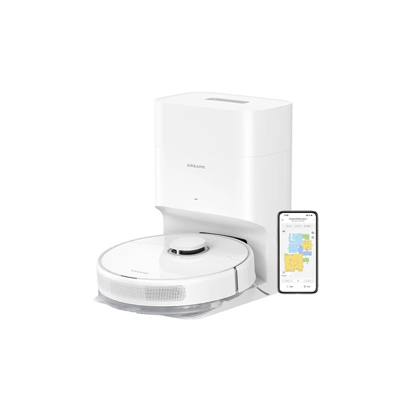 Dreame D10 Plus Gen 2 Robot Süpürge Beyaz - Resim 2