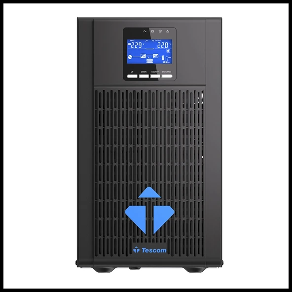 Tescom Neoline 3000, 3 Kva Online 1f/1f Ups,  (900040102) (6x9a Akü) ürün görseli