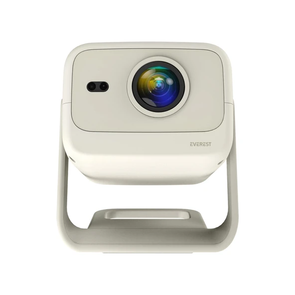 Everest Pj05, 400 Led Lümen, 1920x1080p, 1xhdmı, 1xusb, Rj45, Wifi 6, Bluetooth, 30.000 Saat Led Ömrü, 1.5w Speaker, And - Resim 2