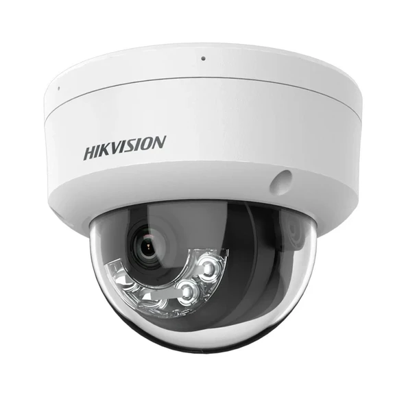 Hıkvısıon Ds-2cd1141g2-lıuf 4mpix, 2,8mm Lens, H265+, Hybrid Light,  20mt Gece Görüşü, Poe, Mikrofonlu Dome Ip Kamera ürün görseli 1