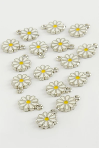 Papatya Tek Kulplu Mineli Bileklik ve Kolye Ucu Aparatı 1 Adet ürün görseli