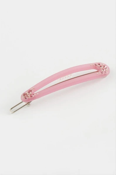 Oval Taşlı Klipsli Toka - Resim 5