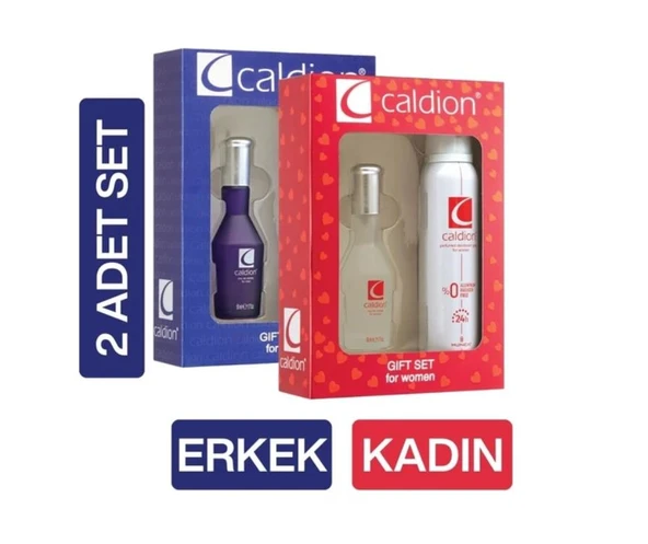 Caldion 50 Ml Edt + 150 Ml Deodorant 2'li Parfüm Set ürün görseli 1