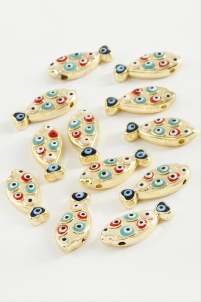 Balık Nazar Mineli Bileklik ve Kolye Ucu Aparatı 1 Adet ürün görseli