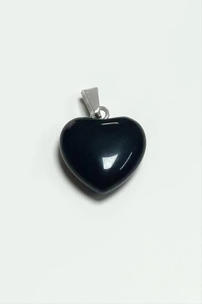 Onix Kalpli Doğaltaş Kolye Ucu Küçük 1,5 cm - Resim 2