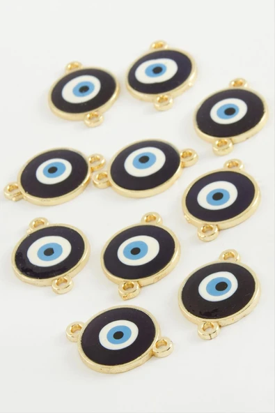 Nazar Çift Kulplu Mineli Bileklik ve Kolye Ucu Aparatı 1 Adet ürün görseli