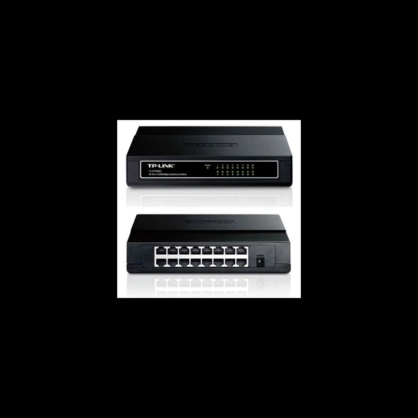 Tp-lınk Tl-sf1016d, 16 Port, Megabit, Yönetilemez, Masaüstü Switch ürün görseli 1