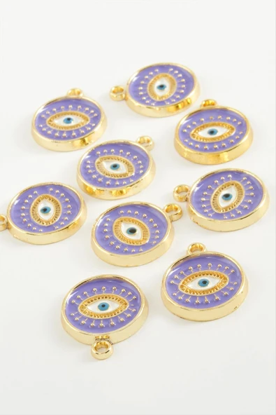 Göz Tek Kulp Mineli Bileklik ve Kolye Ucu Aparatı 1 Adet - Resim 5