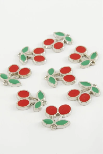 Kiraz Tek Kulplu Mineli Bileklik ve Kolye Ucu Aparatı 1 Adet ürün görseli