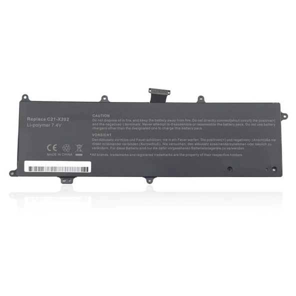 Asus   C21-X202   Notebook Bataryası Pili ürün görseli 1