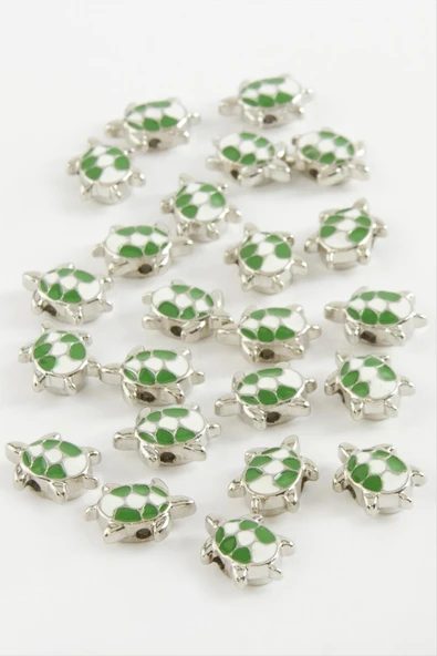 Kaplumbağa Mineli Bileklik ve Kolye Ucu Aparatı 1 Adet ürün görseli