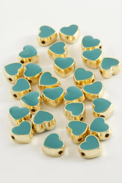 Kalp Mineli Bileklik ve Kolye Ucu Aparatı 1 Adet - Resim 8