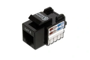 Digitus Dn-93601 Cat 6 Rj45 Zırhsız Siyah Keystone ürün görseli