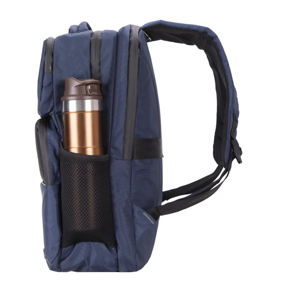 Plm Octagon Notebook Sırt Çantası Lacivert 15.6" - Resim 3