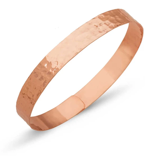 Gümüş Rose Elişi Dövme Bayan Bilezik ürün görseli