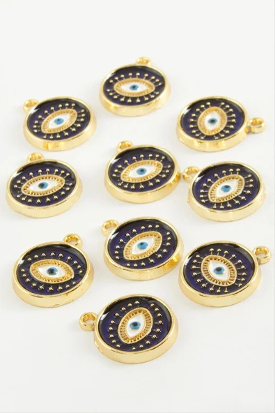 Göz Tek Kulp Mineli Bileklik ve Kolye Ucu Aparatı 1 Adet - Resim 4