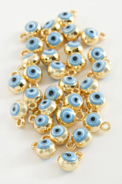 Nazar Tek Kulplu Mineli Bileklik ve Kolye Ucu Aparatı 1 Adet ürün görseli