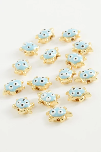 Kaplumbağa Mineli Bileklik ve Kolye Ucu Aparatı 1 Adet - Resim 2