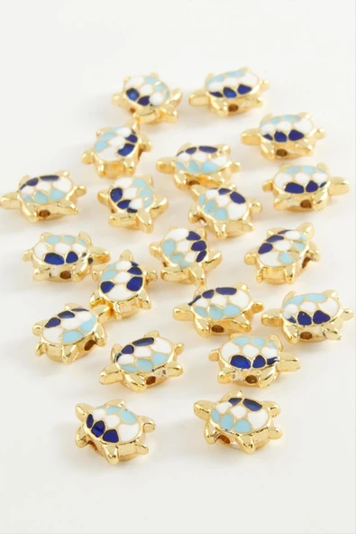 Kaplumbağa Mineli Bileklik ve Kolye Ucu Aparatı 1 Adet - Resim 2