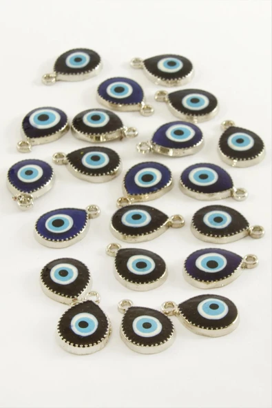 Nazar Damla Tek Kulplu Mineli Bileklik ve Kolye Ucu Aparatı 1 Adet ürün görseli