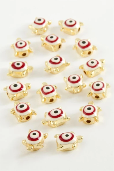 Kaplumbağa Mineli Bileklik ve Kolye Ucu Aparatı 1 Adet - Resim 6