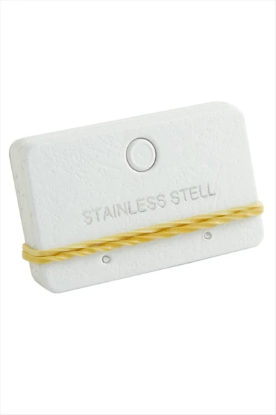 Çelik Yazılı Küpe Kartı 100 Adet - Resim 2