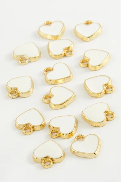 Kalp Mineli Bileklik ve Kolye Ucu Aparatı 1 Adet - Resim 3