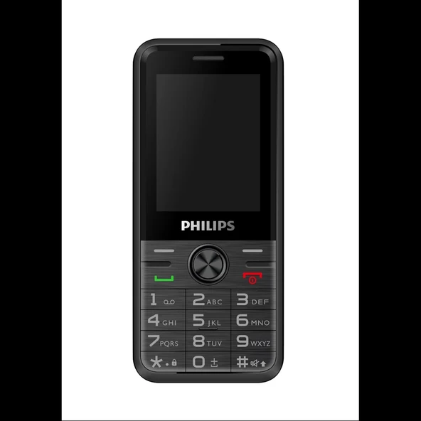 Phılıps Xenium E6500, 128mb, Siyah, 48mb Ram, 2,4inc Ekran, Arka Kamera, 4g Çift Sim Desteği, Fm Radyo, 1700mah Pil, El ürün görseli