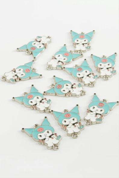 Çzgflm Çift Kulplu Mineli Bileklik ve Kolye Ucu Aparatı 1 Adet - Resim 5