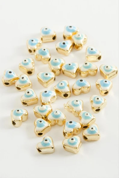 Kalp Mineli Bileklik ve Kolye Ucu Aparatı 1 Adet - Resim 6