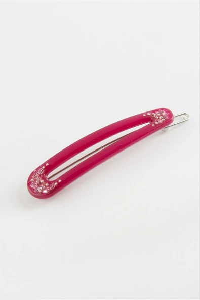 Oval Taşlı Klipsli Toka - Resim 3