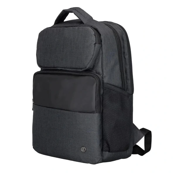 Plm Octagon Notebook Sırt Çantası Siyah 15.6" - Resim 4