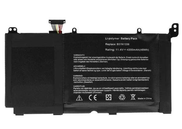 Asus    A551LB  Notebook Bataryası Pili ürün görseli