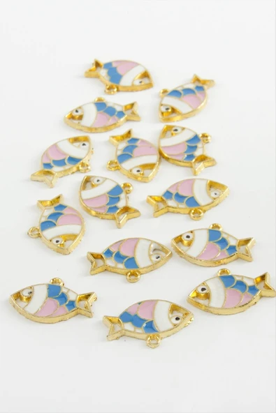 Balık Tek Kulp Mineli Bileklik ve Kolye Ucu Aparatı 1 Adet ürün görseli