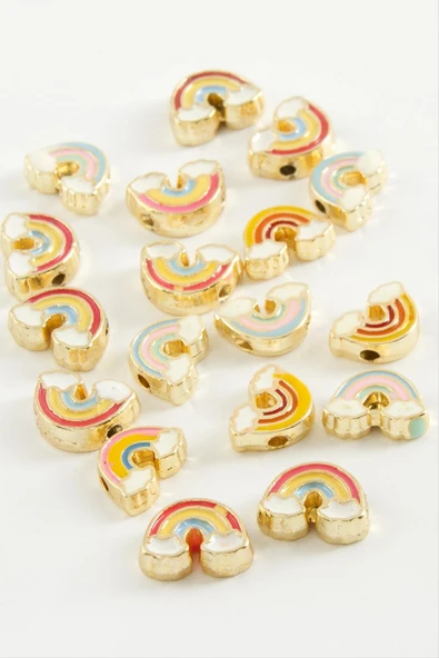 Gökkuşağı Mineli Bileklik ve Kolye Ucu Aparatı 1 Adet ürün görseli