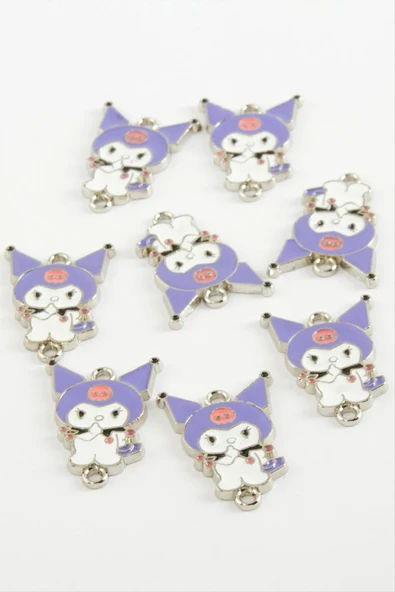 Çzgflm Çift Kulplu Mineli Bileklik ve Kolye Ucu Aparatı 1 Adet - Resim 2