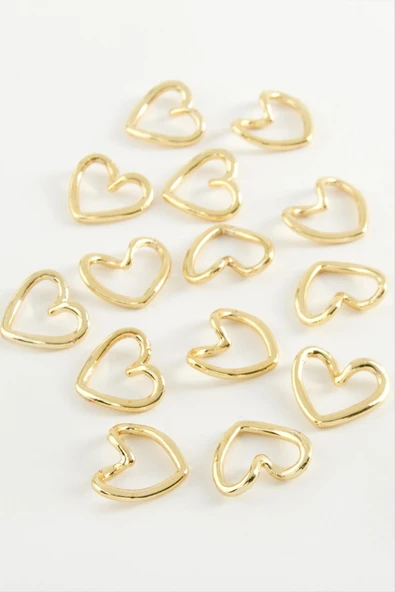 Kalp Metal Bileklik ve Kolye Ucu Aparatı 1 Adet ürün görseli