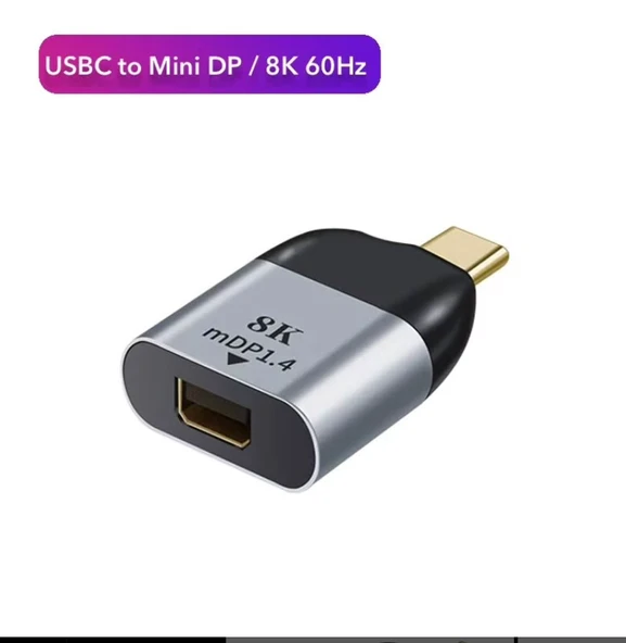 ZR585 8K S-1720 Type-C Mini Dp Çevirici ürün görseli
