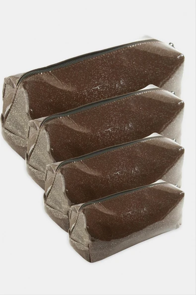 4 Adet El Tutmalı Makyaj Çantası ürün görseli