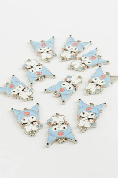 Çzgflm Çift Kulplu Mineli Bileklik ve Kolye Ucu Aparatı 1 Adet - Resim 4