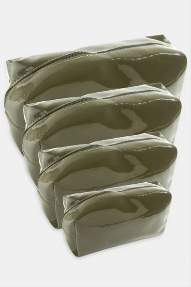 4 Adet El Tutmalı Makyaj Çantası ürün görseli