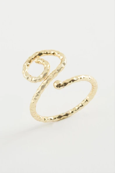 Çiçek Metal Yüzük ürün görseli