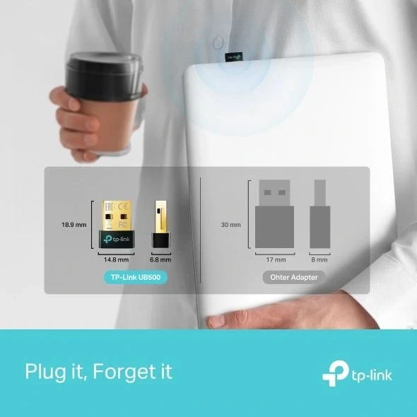 Tp-link Ub500 Bluetooth 5.3 Nano Usb Adaptör - Resim 6